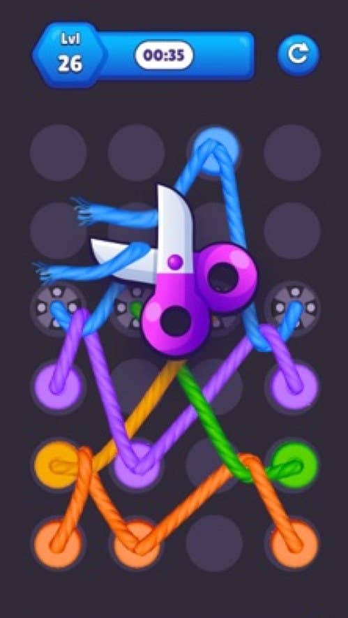 Tangle Masters gameplay